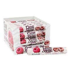 CR&Egrave;ME SAVERS RASPBERRIES & CREAM ROLLS 1.76 OZ