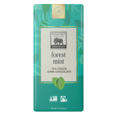 ENDANGERED SPECIES DARK CHOCOLATE WITH FOREST MINT 3 OZ BAR