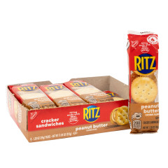 RITZ PEANUT BUTTER CRACKER SANDWICHES 1.38 OZ