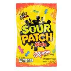 SOUR PATCH KIDS EXTREME SOUR CANDY 7.2 OZ