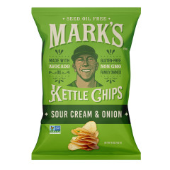 MARK'S - KETTLE CHIPS - SOUR CREAM ONION - 5OZ