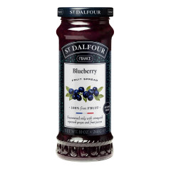 ST. DALFOUR BLUEBERRY PRESERVES 10 OZ JAR