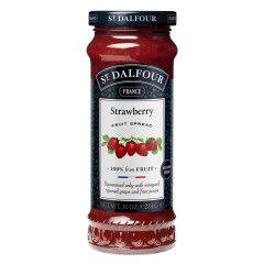 ST. DALFOUR STRAWBERRY PRESERVES 10 OZ JAR