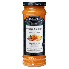 ST. DALFOUR GINGER ORANGE PRESERVES 10 OZ JAR