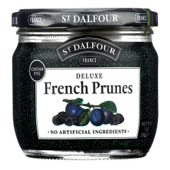 ST. DALFOUR GIANT FRENCH PRUNES WITH PITS 7 OZ JAR