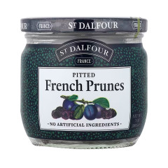 ST. DALFOUR GIANT PITTED FRENCH PRUNES 7 OZ JAR