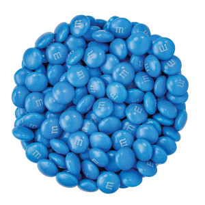 M&M's® Colorworks - Light Blue 1 lb. - True Confections Candy