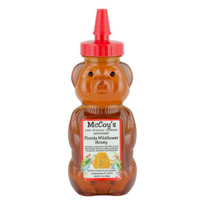 Mccoy's Wildflower Honey 12 Oz Bear Squeeze Bottle