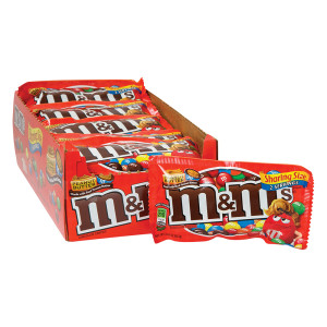 M&M's Classic Mix of Peanut, Peanut Butter & Milk Chocolate Candy, Sharing  Size