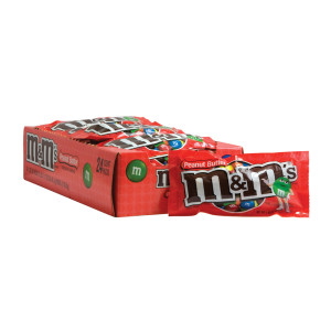 red bag m&ms