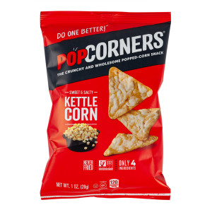 red bag popcorn chips