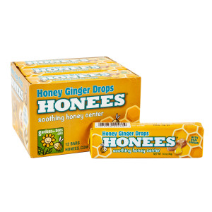 Honees Ginger Drops 1.6 oz | Nassau Candy