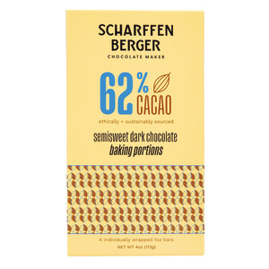 62% Semisweet Dark Chocolate Bar – Scharffen Berger