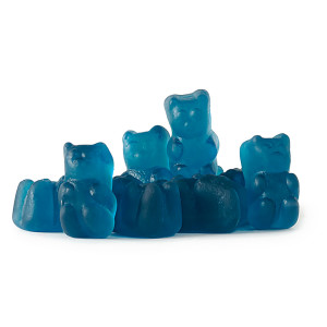 Clever Candy Bestie Bears Blue Raspberry Nassau Candy