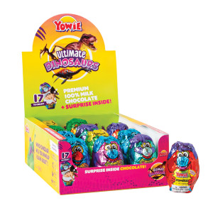 Zaini Chocolate Surprise Eggs – Assorted With Prize Inside – Italian Milk Chocolate Easter Treats