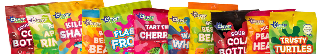 Clever Candy Everyday Packaged Line Peg Bags