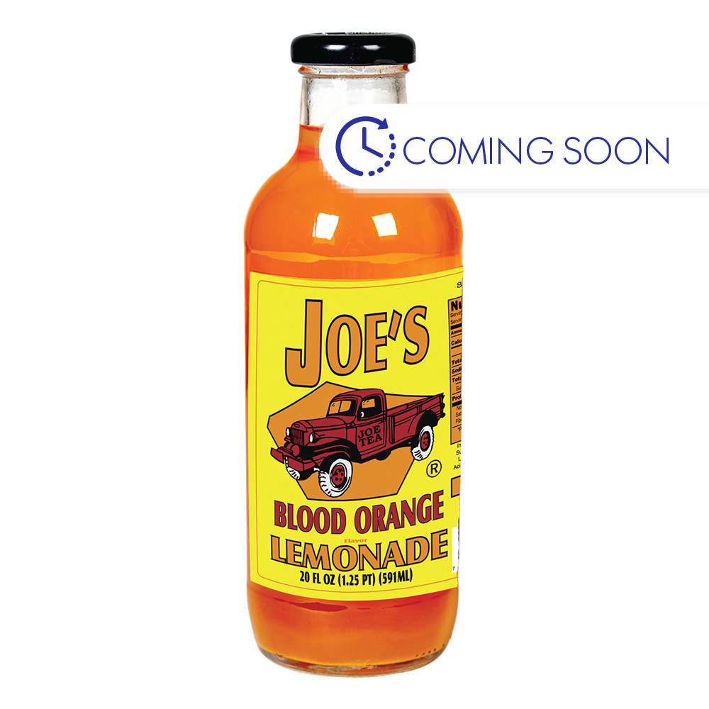 JOE TEA BLOOD ORANGE LEMONADE 20 OZ BOTTLE