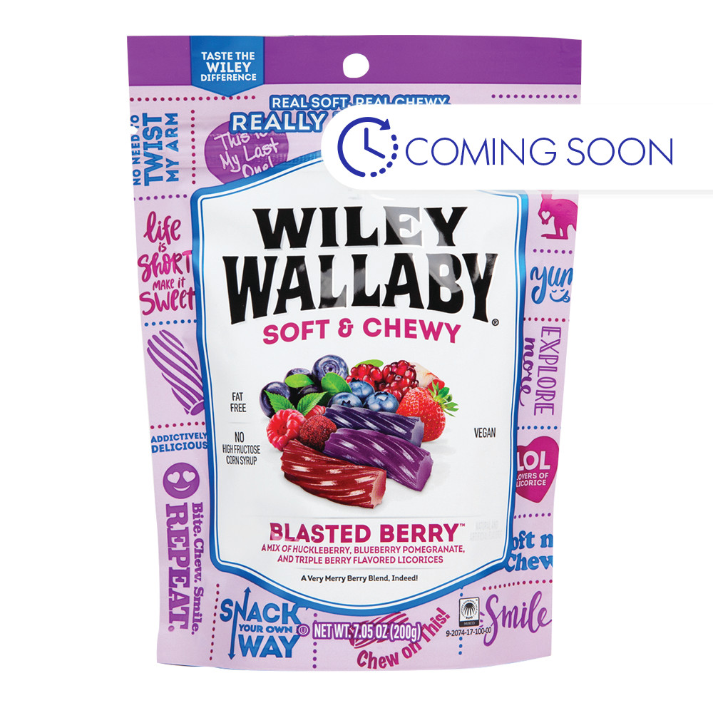 WILEY WALLABY BLASTED BERRY LICORICE