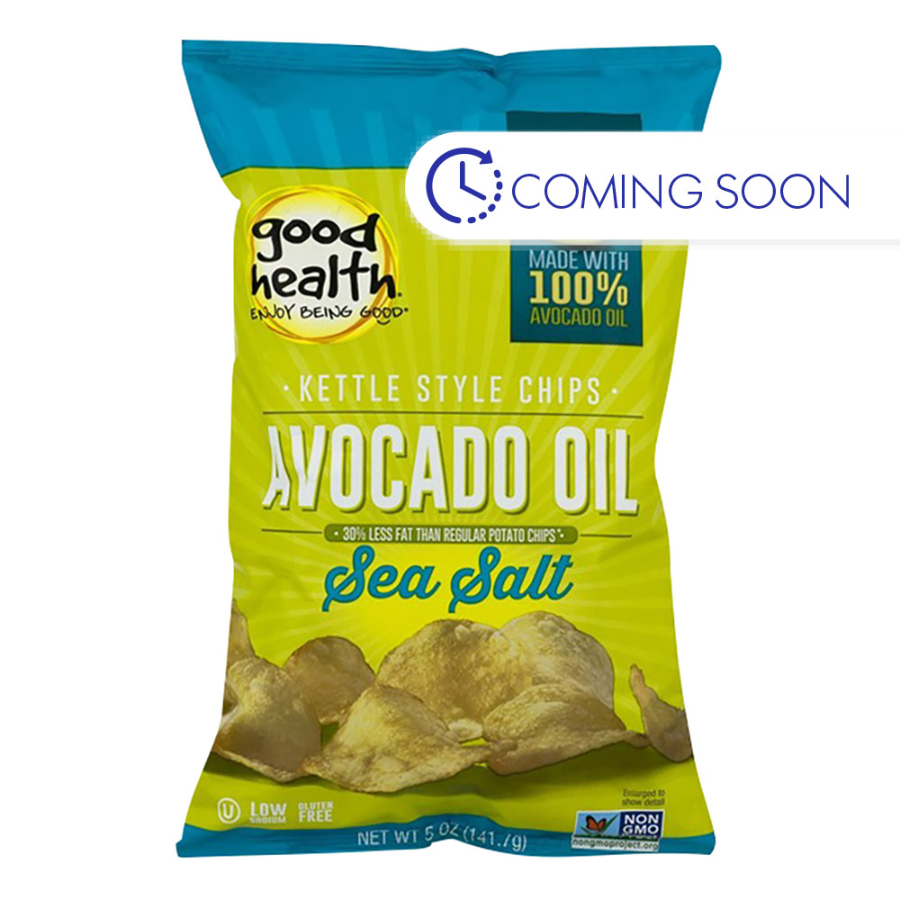Good Health Potato Chips Sea Salt Avcado 5oz Nassau Candy