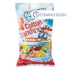 HAWAIIAN PUNCH FRUIT JUICY COTTON CANDY 3.1 OZ PEG BAG