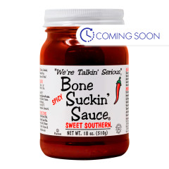 BONE SUCKIN' HOT SWEET SOUTHERN SAUCE 18 OZ JAR