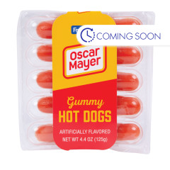 OSCAR MAYER GUMMY HOT DOGS 4.41 OZ
