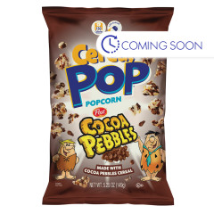 CEREAL POP COCOA PEBBLES POPCORN 5.25 OZ BAG
