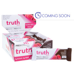 TRUTH BAR DARK CHOCOLATE RASPBERRY COCONUT 1.59 OZ