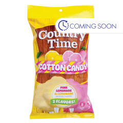 COUNTRY TIME COTTON CANDY PINK LEMONADE & LEMONADE 3 OZ BAG