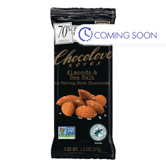CHOCOLOVE - BAR - MINI ALMOND SEA SALT STRNG DARK - 1.3OZ