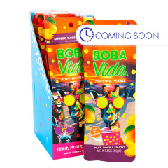BOBAVIDA POPPING BOBBA MANGO PASSIONFRUIT 3 OZ