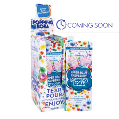 BOBAVIDA POPPING BOBA SUPER BLUE RASPBERRY 3 OZ