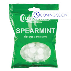 CHOWARD'S SPEARMINT MINTS 3 OZ PEG BAG