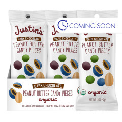 JUSTIN'S - DARK CHOCOLATE PEANUT BUTTER PCS - 1.5OZ