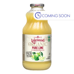 LAKEWOOD ORGANIC JUICES PURE LIME 32 OZ BOTTLE