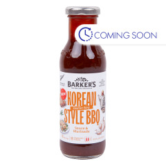 BARKER'S - KOREAN BARBECUE STYLE SAUCE&MARINADE - 9.3OZ