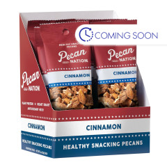 PECAN NATION - CINNAMON PECANS - 1OZ