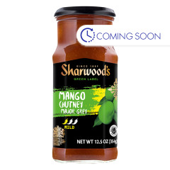 SHARWOOD'S - SIMMER SAUCE - MANGO CHUTNEY - 12.5OZ