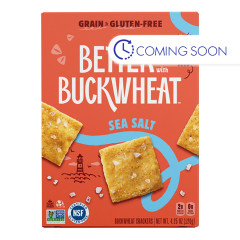 BETTER BUCKWHEAT - SEA SALT CRACKER - 4.25OZ