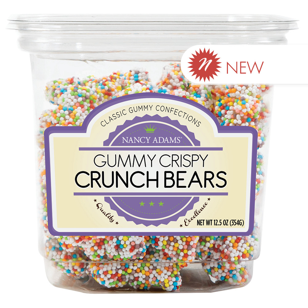 Nancy Adams Gummy Crispy Crunch Bears 125 Oz 8002