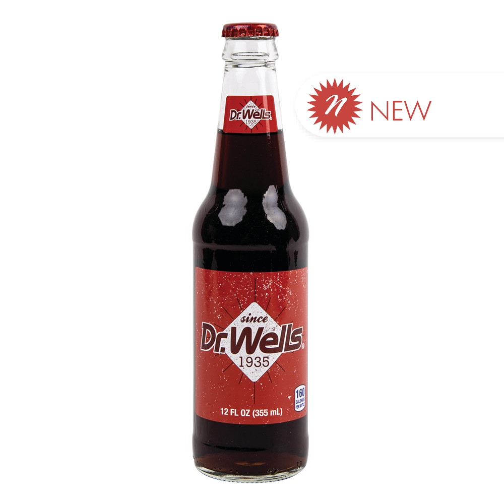 DR. WELLS SODA 12 OZ BOTTLE