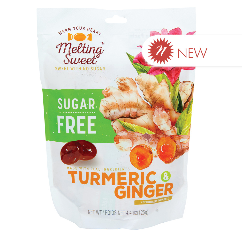 Melting Sweet Sugar Free Hrd Cn Turm Ginger 4.4oz Nassau Candy