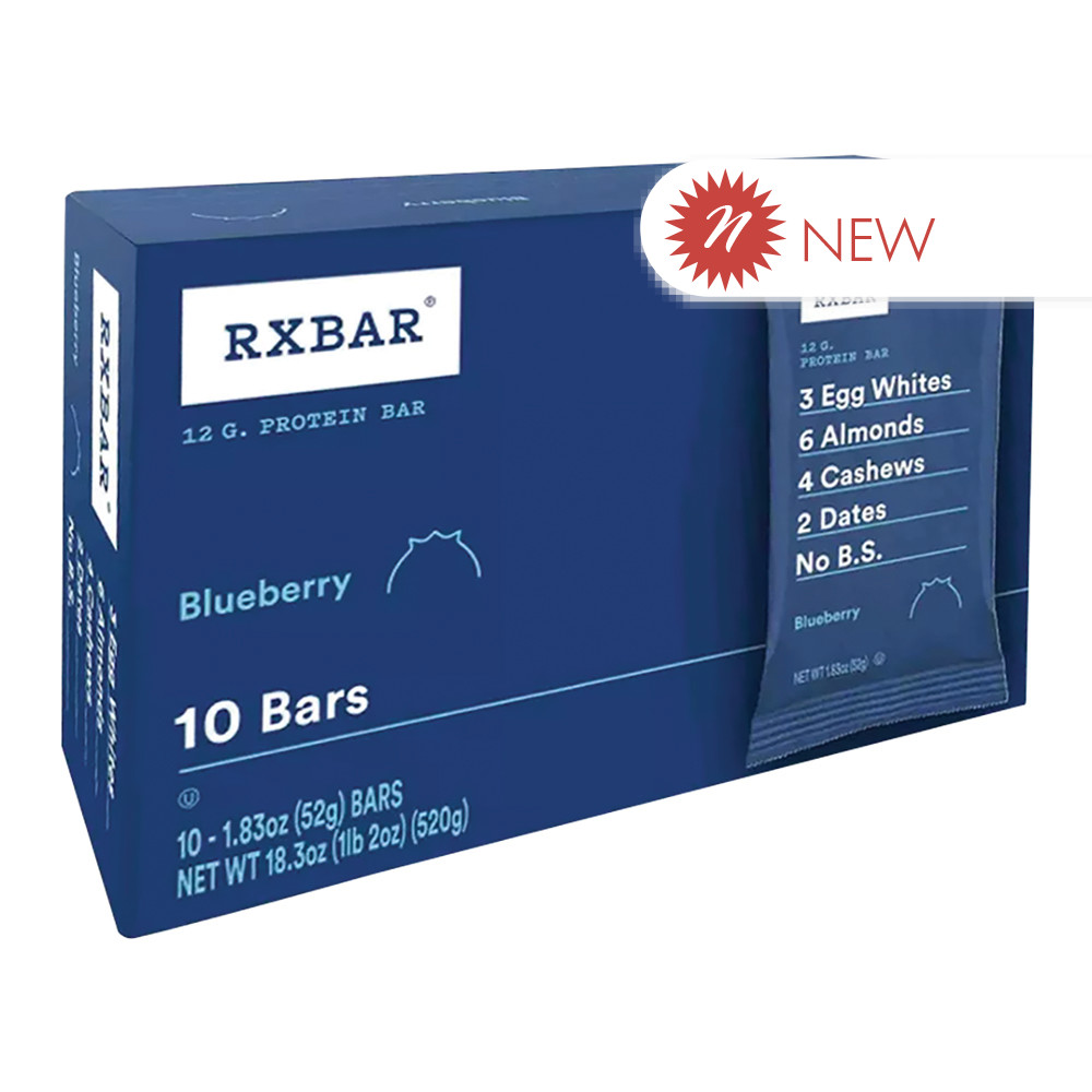 Rx Bar Blueberry (10ct) 18.3oz Nassau Candy