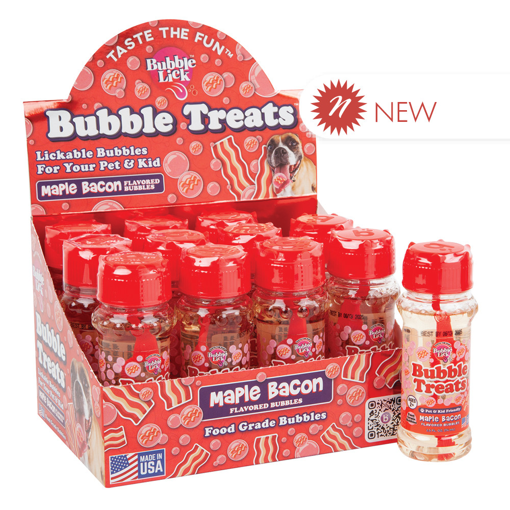 Flavored Edible Bubbles For Dogs