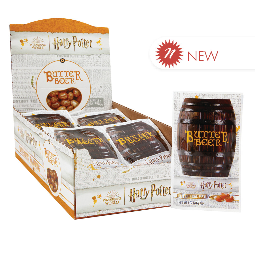 Jelly Belly Harry Potter Butterbeer Jelly Bean 1 oz Bag Nassau Candy