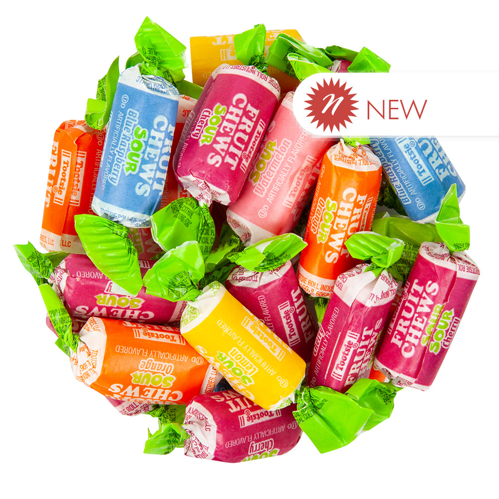Tootsie Roll Fruit Chews Sour Bulk Bag Nassau Candy