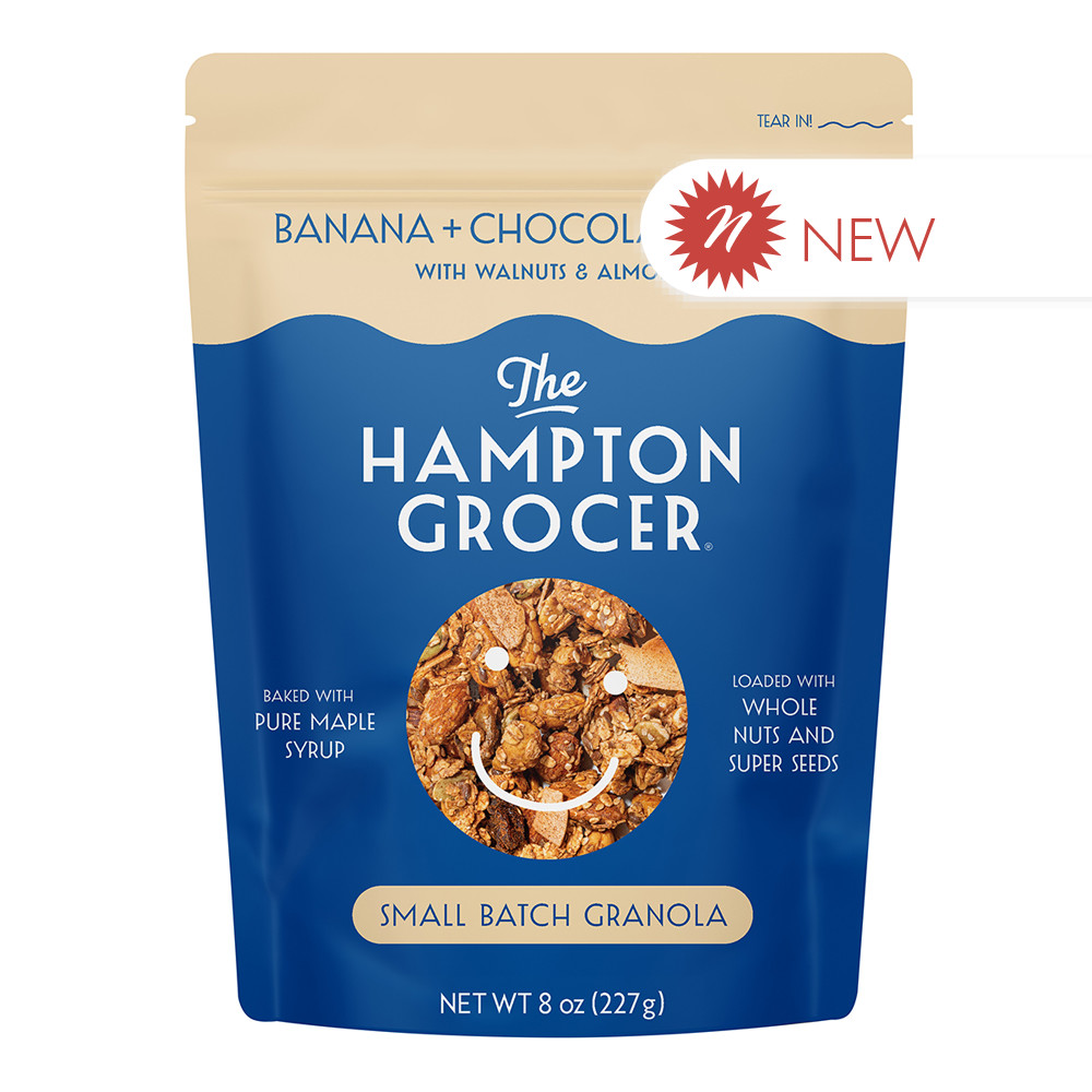 The Hampton Grocer Banana Chocolate Granola Nassau Candy