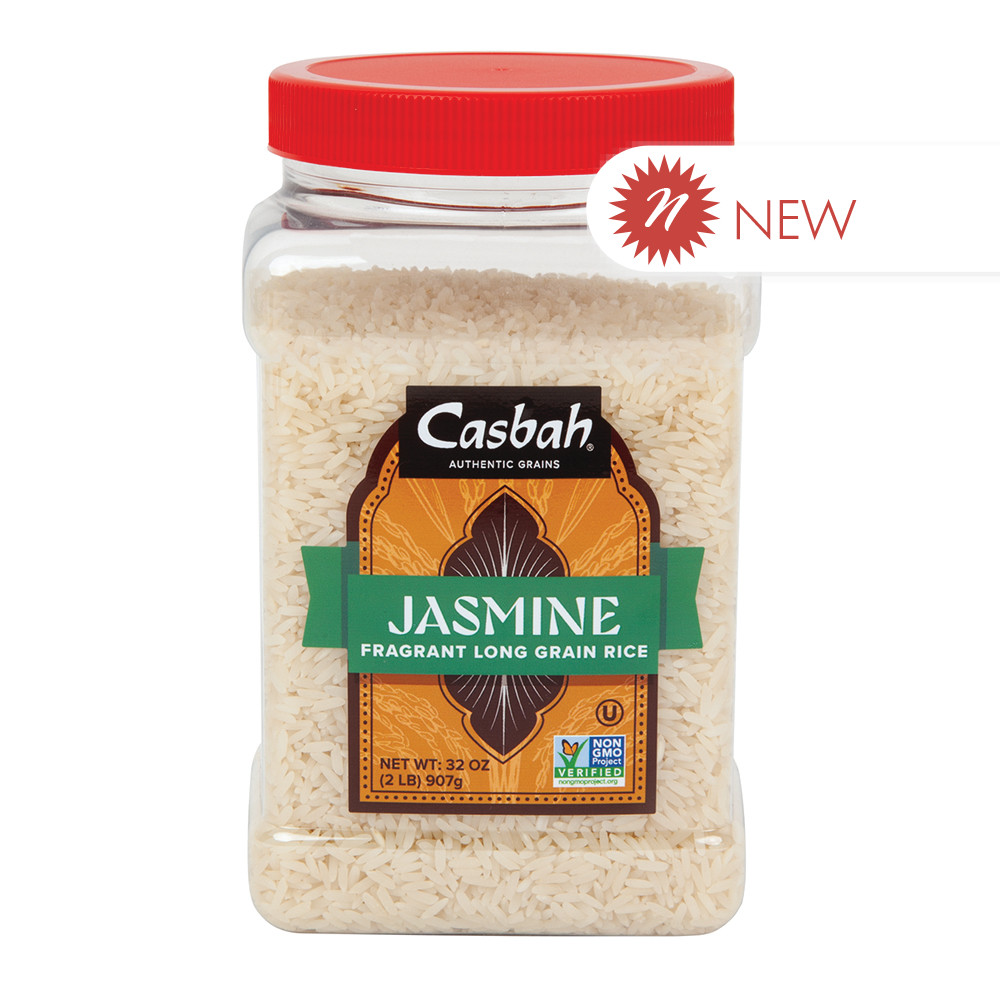 Casbah Jasmine Rice 32 oz Jar Nassau Candy