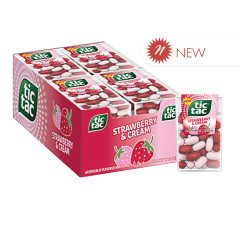 TIC TAC STRAWBERRY & CREAM 1 OZ