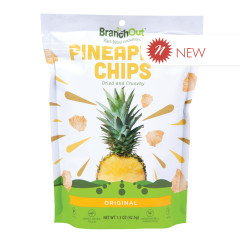 BRANCHOUT PINEAPPLE CHIPS ORIGINAL 1.5 OZ BAG